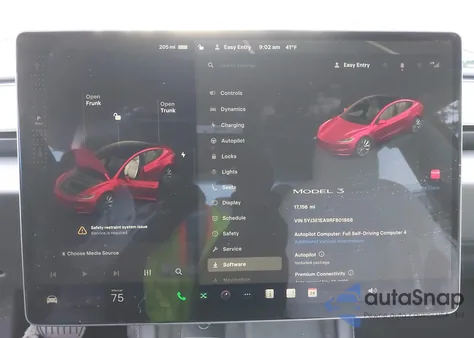 2024 Tesla Model 3 Long Range Dual Motor All-Wheel Drive/Rear-Wheel Drive from USA, damaged, VIN 5YJ3E1EA9RF801868